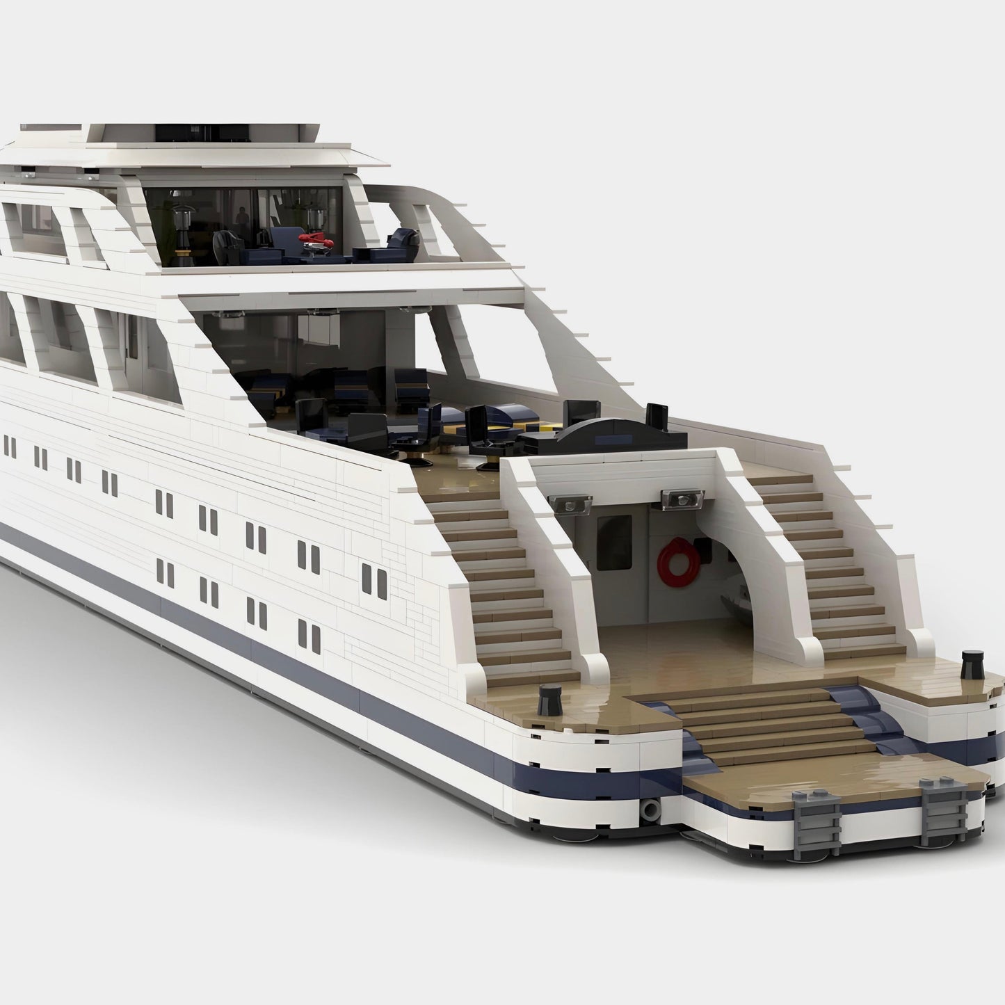 Luxury Yacht by BuildN'Drive | 6297 PCS