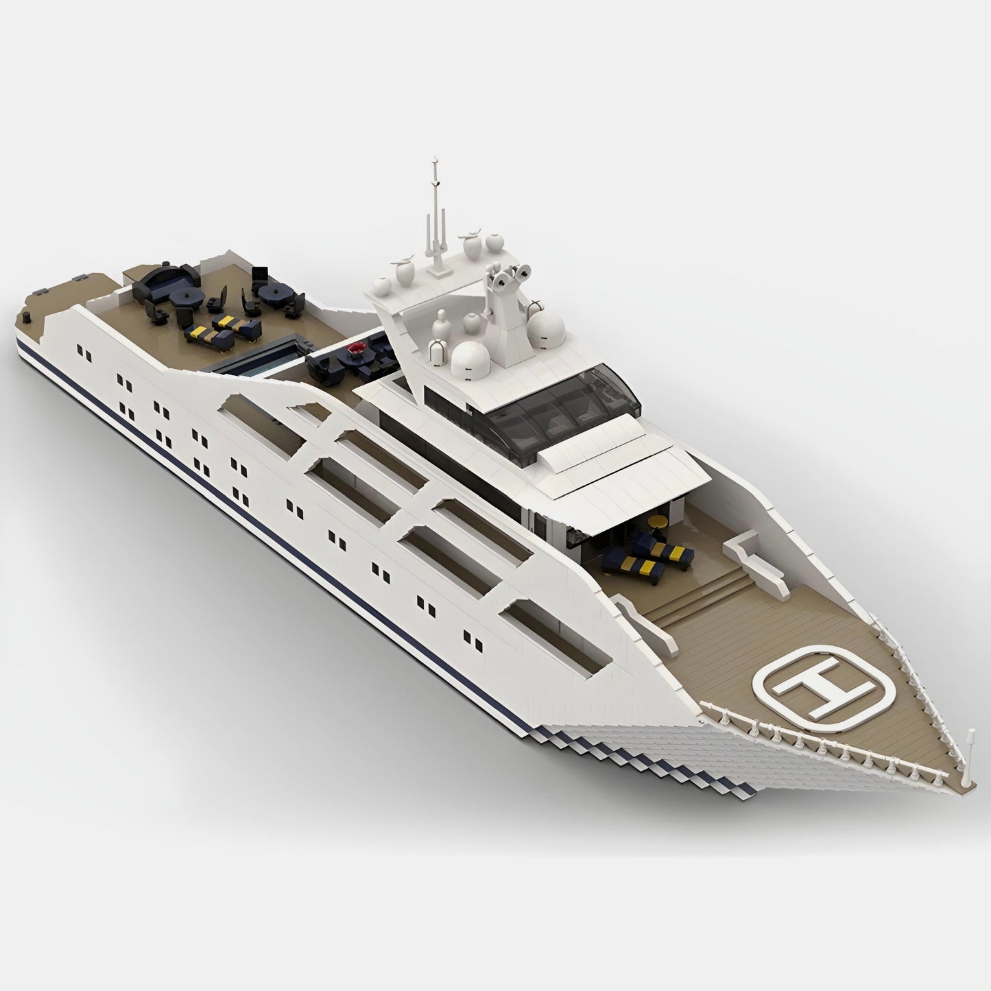 Luxury Yacht by BuildN'Drive | 6297 PCS