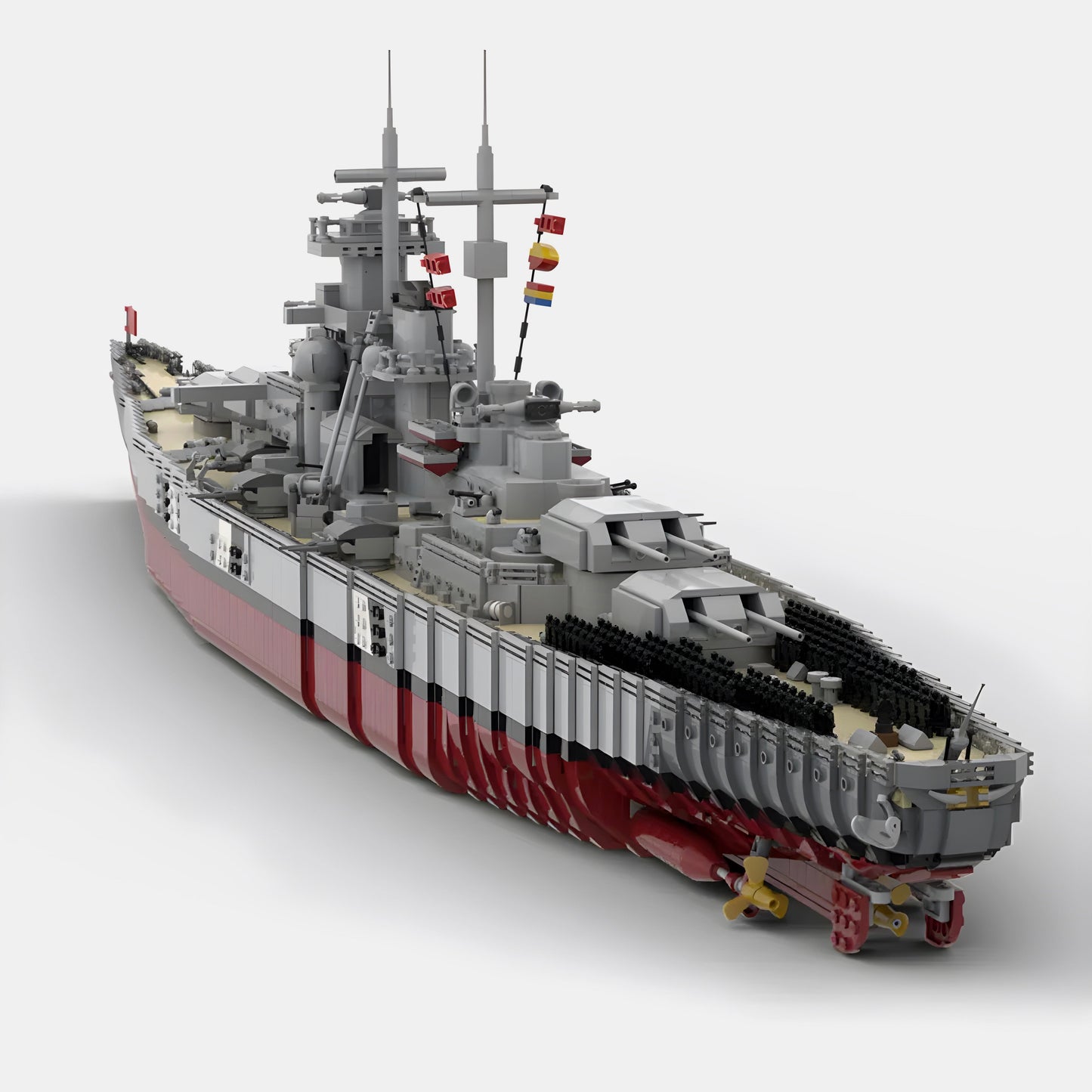 Bismarck Cruiser Battleship | 9570 PCS